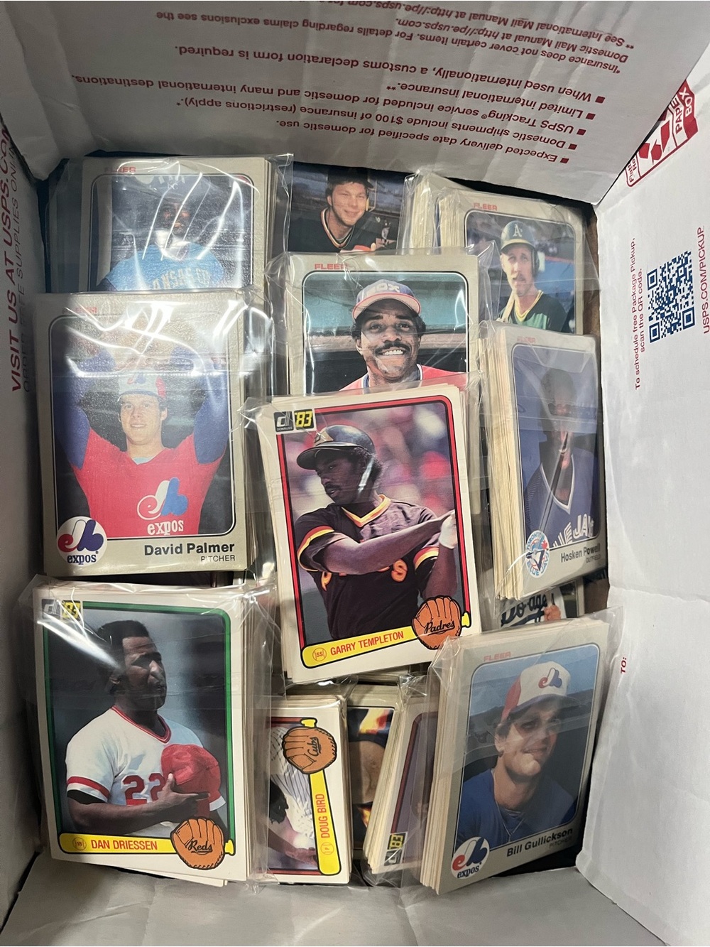 Vintage Baseball Card Lot - Assorted Players 1983 Fleer and Donruss. 23 packs